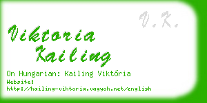 viktoria kailing business card